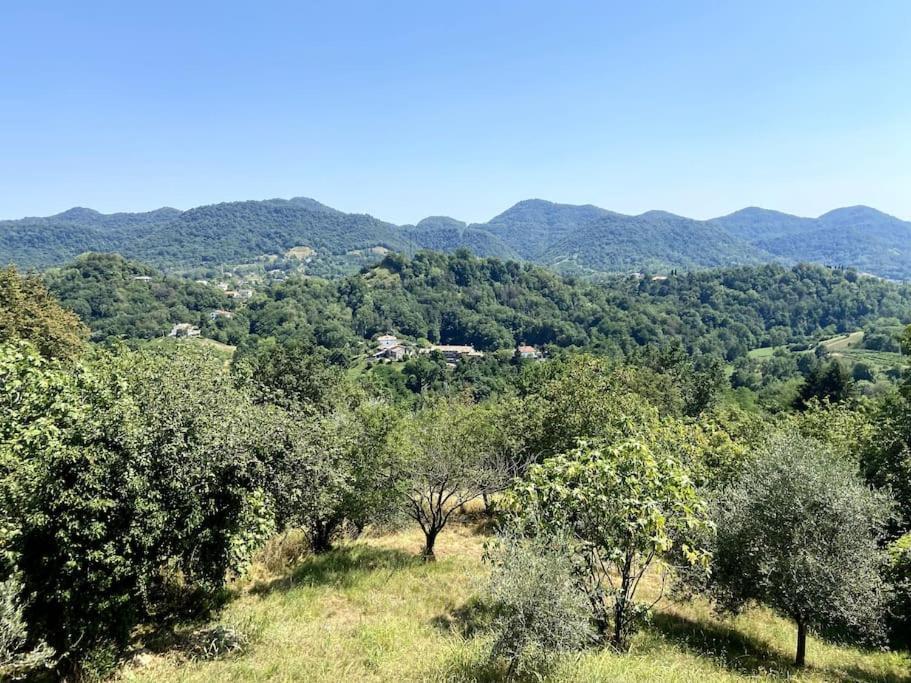 Tenuta Da Mose Con Vista Sui Colli Asolani Monfumo Экстерьер фото