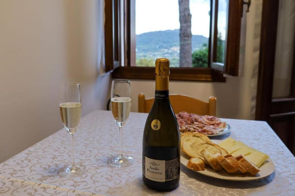 Tenuta Da Mose Con Vista Sui Colli Asolani Monfumo Экстерьер фото